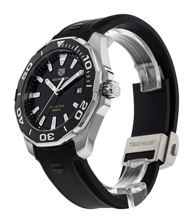Tag Heuer Aquaracer Black Dial Watch for Men - WAY101A.FT6141 Buy Now By Tag Heuer