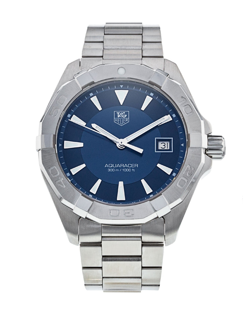 Shop Tag Heuer Aquaracer Blue Dial Watch for Men - WAY1112.BA0928 in USA