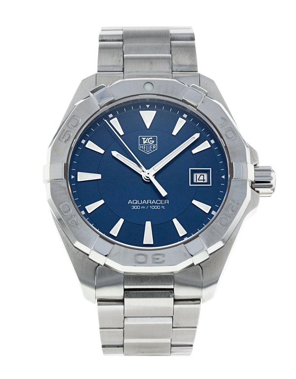 Shop Tag Heuer Aquaracer Blue Dial Watch for Men - WAY1112.BA0928 in USA