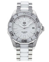 Shop Tag Heuer Aquaracer White Dial Watch for Women - WAY131B.BA0914 in USA