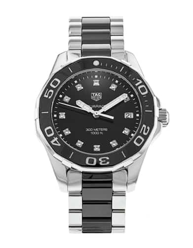 Tag Heuer Aquaracer Black Dial Watch for Women - WAY131C.BA0913 Buy Now By Tag Heuer
