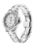 Tag Heuer Aquaracer Diamonds White Dial Two Tone Steel Strap Watch for Women - WAY131F.BA0914