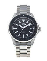 Tag Heuer Aquaracer Quartz Black Dial Silver Steel Strap Watch for Women - WAY131K.BA0748 Buy Now By Tag Heuer