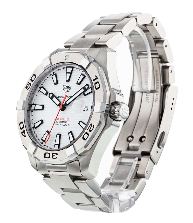 Tag Heuer Aquaracer White Dial Watch for Men - WAY2013.BA0927 Buy Now By Tag Heuer