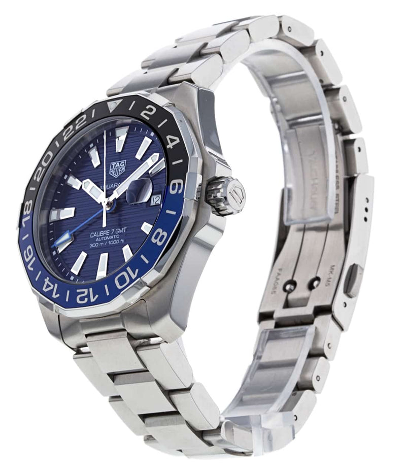 Shop Tag Heuer Aquaracer Blue Dial Watch for Men - WAY201T.BA0927 in USA