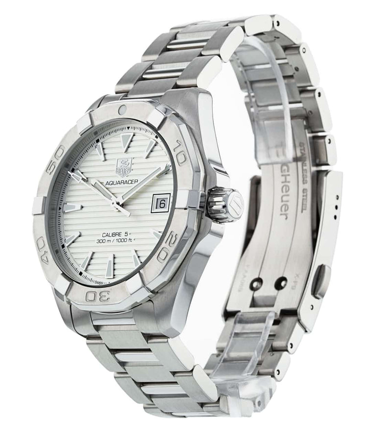 Tag Heuer Aquaracer White Dial Watch for Men - WAY2111.BA0928 Buy Now By Tag Heuer