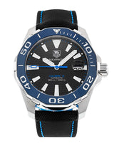 Shop Tag Heuer Aquaracer Blue Dial Watch for Men - WAY211B.FC6363 in USA