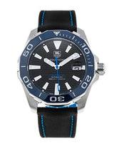 Shop Tag Heuer Aquaracer Blue Dial Watch for Men - WAY211B.FC6363 in USA