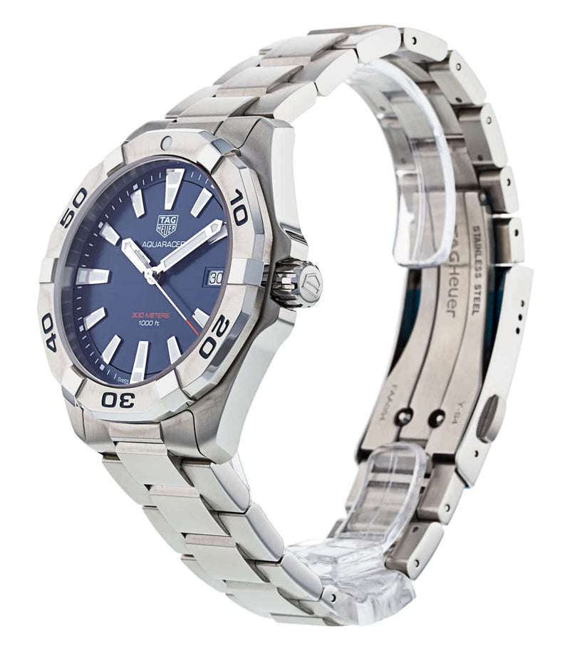 Shop Tag Heuer Aquaracer Blue Dial Watch for Men - WBD1112.BA0928 in USA