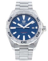 Shop Tag Heuer Aquaracer Blue Dial Watch for Men - WBD1112.BA0928 in USA