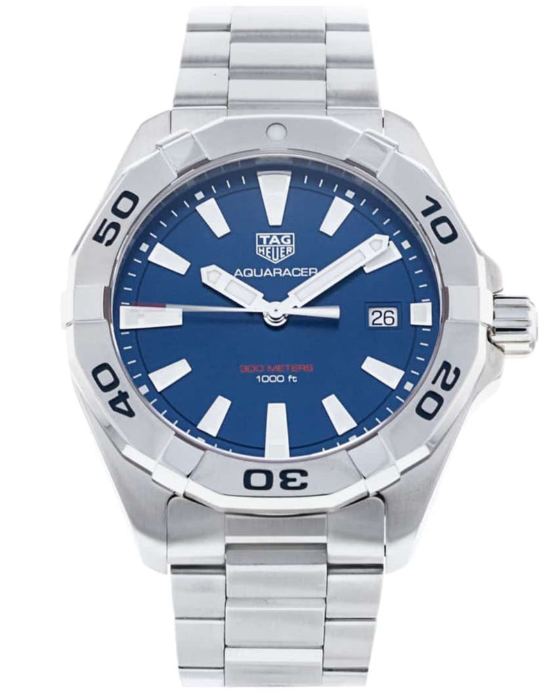Shop Tag Heuer Aquaracer Blue Dial Watch for Men - WBD1112.BA0928 in USA
