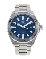 Shop Tag Heuer Aquaracer Blue Dial Watch for Men - WBD1112.BA0928 in USA