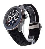 Tag Heuer Carrera Automatic Chronograph Steel & Ceramic Black Dial Black Rubber Strap Watch for Men - CBG2A1Z.FT6157 Buy Now By Tag Heuer