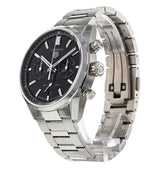 Tag Heuer Carrera Chronograph Black Dial Silver Steel Strap Watch for Men - CBN2010.BA0642 Buy Now By Tag Heuer
