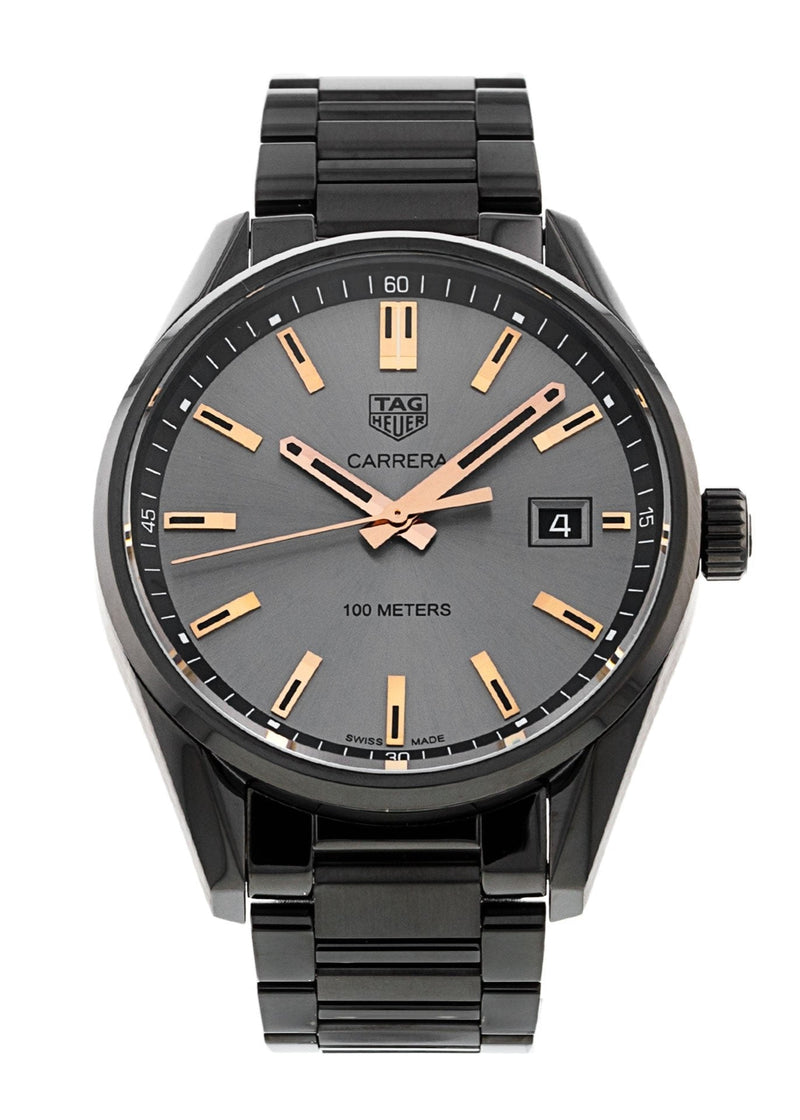 Tag Heuer Carrera Special Edition Black Dial Black Steel Strap Watch for Women - WAR1113.BA0602 Buy Now By Tag Heuer
