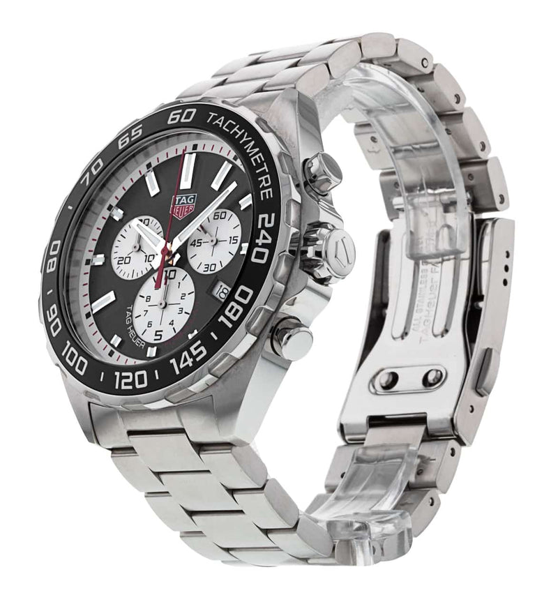 Tag Heuer Formula 1 Chronograph Black Dial Silver Steel Strap Watch for Men - CAZ101E.BA0842 Buy Now By Tag Heuer