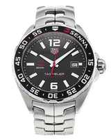 Shop Tag Heuer Formula 1 Senna Limited Edition Black Dial Silver Steel Strap Watch for Men - WAZ1012.BA0883 in USA