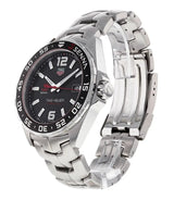 Shop Tag Heuer Formula 1 Senna Limited Edition Black Dial Silver Steel Strap Watch for Men - WAZ1012.BA0883 in USA