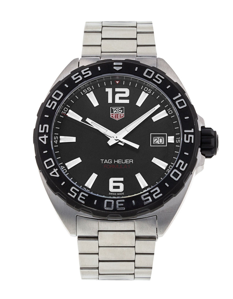 Shop Tag Heuer Formula 1 Black Dial Watch for Men - WAZ1110.BA0875 in USA