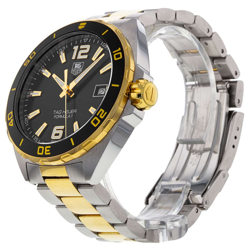 Shop Tag Heuer Formula 1 Black Dial Watch for Men - WAZ1121.BB0879 in USA