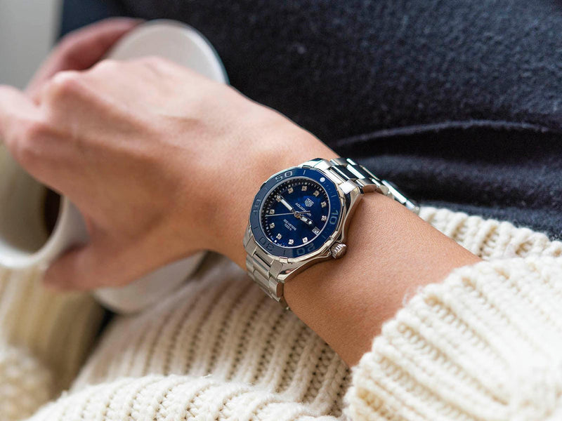 Tag Heuer Aquaracer Blue Dial Watch for Women - WSY131L.BA0748 Buy Now By Tag Heuer