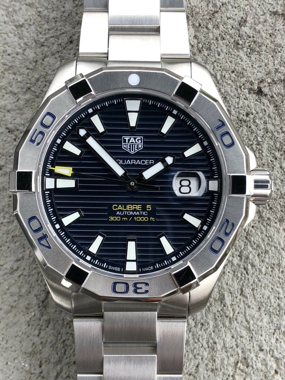 Tag Heuer Aquaracer Blue Dial Watch for Men - WAY2012.BA0927