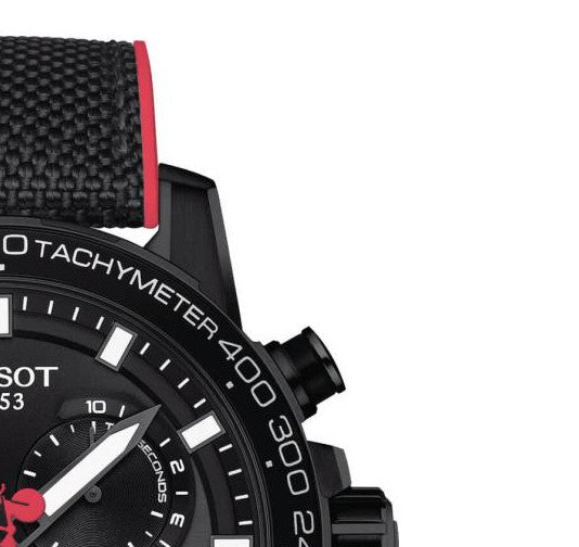 Tissot Supersport Chrono Giro D'Italia Black Dial Black Nylon Strap Watch for Men - T125.617.37.051.00 Buy Now By Tissot