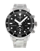Tissot Seastar 1000 Chronograph Black Dial Silver Steel Strap Watch For Men - T120.417.11.051.00 Buy Now By Tissot