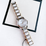 Tissot T Wave Mother of Pearl Dial Two Tone Steel Strap Watch for Women - T023.210.22.117.00 Buy Now By Tissot