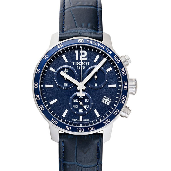 Tissot T Sport Quickster Chronograph Blue Dial Watch For Men - T095.417.16.047.00 Buy Now By Tissot