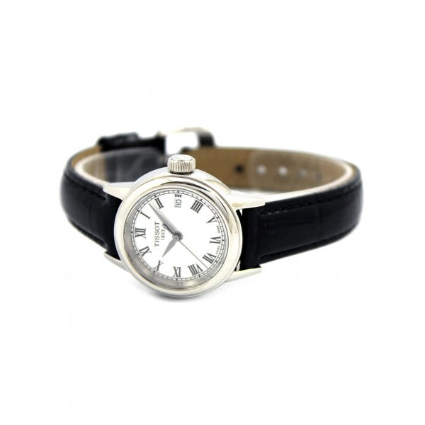 Tissot T Classic Carson White Dial Brown Leather Strap Watch For Women - T085.210.16.013.00 Buy Now By Tissot