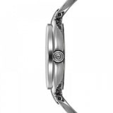 Tissot T Lady Flamingo Mother of Pearl Blue Dial Silver Steel Strap Watch for Women - T094.210.11.126.00