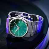 Tissot PRX Green Dial Silver Steel Strap Watch for Women - T137.210.11.081.00 Buy Now By Tissot