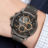 Tommy Hilfiger Henry Chronograph Grey Dial Grey Steel Strap Watch For Men - 1710479 Buy Now By Tommy Hilfiger