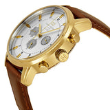 Tommy Hilfiger Harrison White Dial Brown Leather Strap Watch for Men - 1790874 Buy Now By Tommy Hilfiger