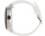Shop Tommy Hilfiger Sport Black Dial White Rubber Strap Watch for Men - 1790986 in USA