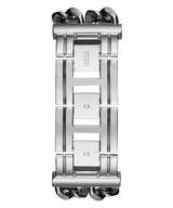 Guess Mod Heavy Metal Silver Dial Silver Steel Strap Watch For Women - W1117L1 Buy Now By Guess