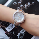 Michael Kors Tibby Multifunction White Dial Two Tone Steel Strap Watch For Women - MK6825 Buy Now By Michael Kors