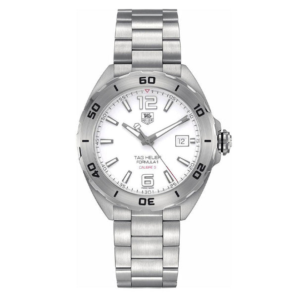 Shop Tag Heuer Formula 1 White Dial Watch for Men - WAZ2114.BA0875 in USA