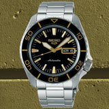 Seiko 5 Sport Automatic SKX Series Black Dial Silver Steel Strap Watch for Men - SRPK99K1 Buy Now By Seiko