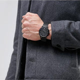 Emporio Armani Renato Chronograph Black Dial Black Mesh Bracelet Watch For Men - AR2498 Buy Now By Emporio Armani