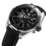 Tag Heuer Aquaracer Moon Black Dial Watch for Men - WAY201J.FC6370 Buy Now By Tag Heuer