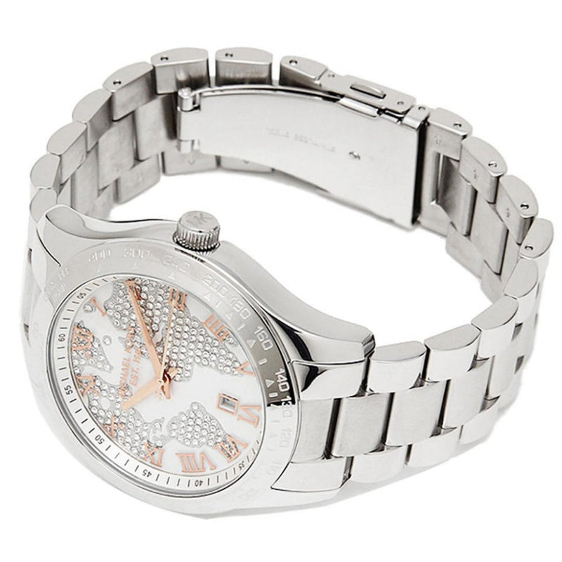 Michael Kors Layton Silver Dial Silver Steel Strap Watch for Women - MK5958 Buy Now By Michael Kors