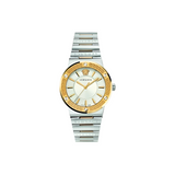 Versace Hellenyium Green Dial Two Tone Steel Strap Watch for Women - VEVH00620 Buy Now By Versace