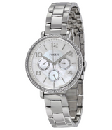 Fossil Jacqueline Multi-Function Mother of Pearl Dial Silver Steel Strap Watch for Women - ES3755 Buy Now By Fossil