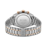 Hugo Boss Champion Chronograph Black Dial Two Tone Steel Strap Watch for Men - 1513819 Buy Now By Hugo Boss