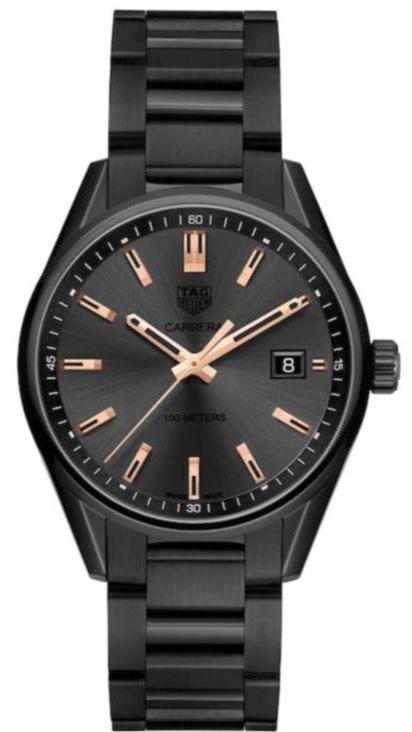 Tag Heuer Carrera Special Edition Black Dial Black Steel Strap Watch for Women - WAR1113.BA0602 Buy Now By Tag Heuer