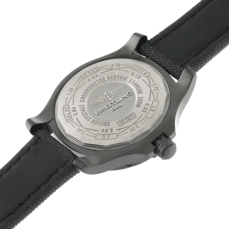 Shop Breitling Avenger Titanium Blackbird 44mm Automatic Mens Watch - V1731110BD74/109W in USA