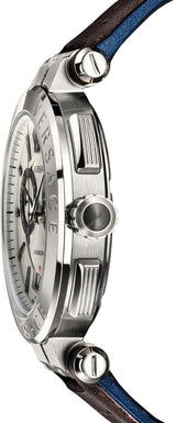 Versace Aion Chronograph White Dial Brown Leather Strap Watch for Men - VBR010017 Buy Now By Versace