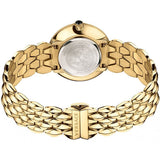 Versace V-Flare Quartz Silver Dial Gold Steel Strap Watch for Women - VEBN00718 Buy Now By Versace